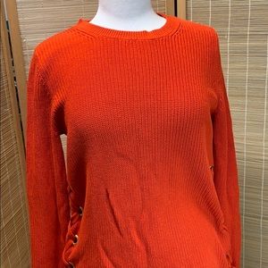 Michael Kors lace up sweater